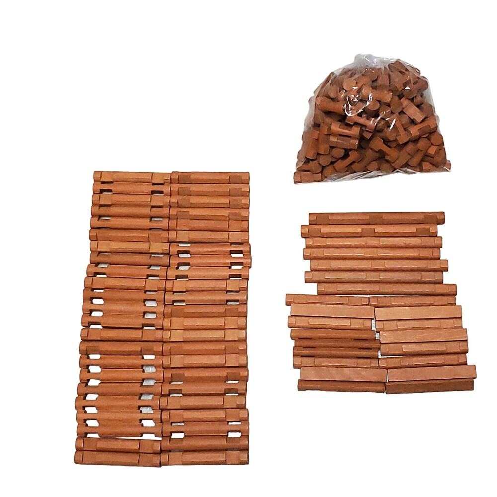 Lot of 200+ Lincoln Logs Replacements 1998 Hasbro Original Bundle